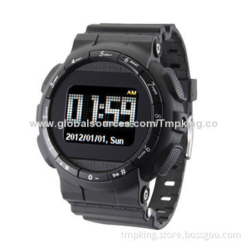 Watch Mobile Phone with 1.4-inch TFT Display and Integrated Handsfree Speaker with Bluetooth and FM